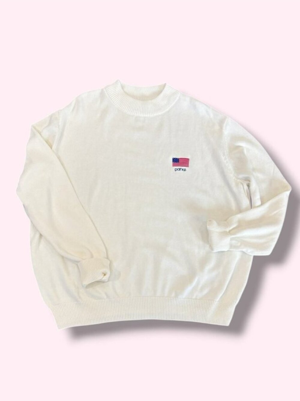 Parke American Flag Sweater - Size L/XL